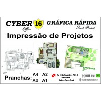 Impressão de Plantas - Plotter