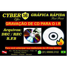 Gravação de CD para I.R