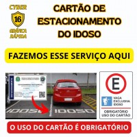 Cartão de Estacionamento do Idoso