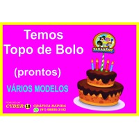 Topo de Bolo Outdoor