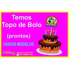 Topo de Bolo Outdoor